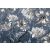 Álmodozás és pehelykönnyű érzés felnagyított virágok között kék fehér szürke fekete és lila tónusok falpanel/digitális nyomat
